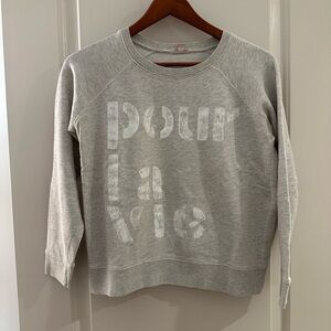 Vintage J.Crew Gray Women's Sweatshirt